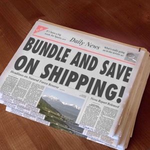 BUNDLE AND SAVE ON SHIPPING!